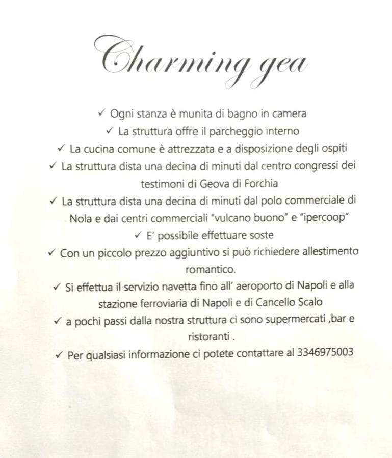 Charming Gea Hotel San Felice a Cancello Ngoại thất bức ảnh